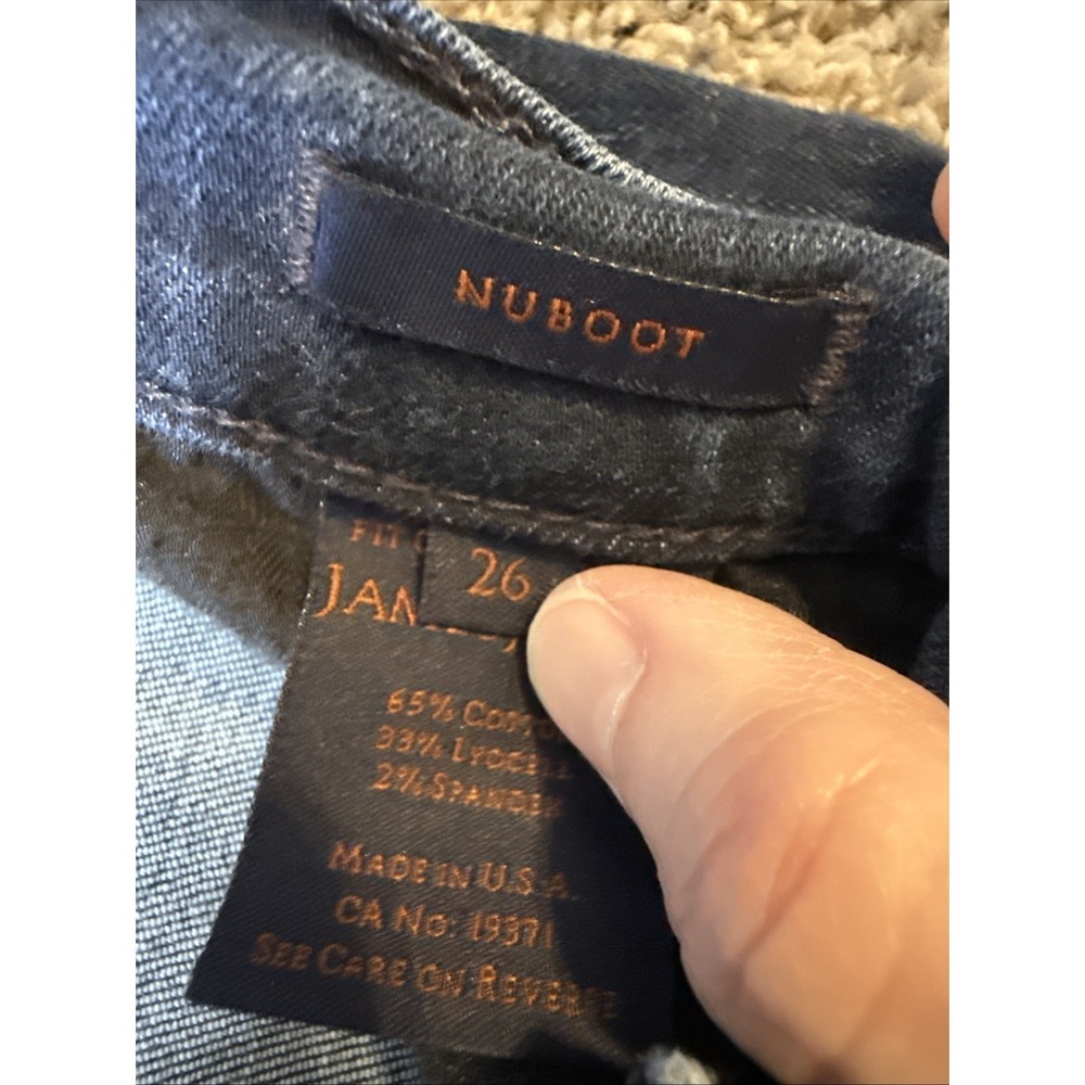 James Jeans Women's Nuboot Jeans Comfort Stretch Dark Wash Size 26 - Picture 7 of 7